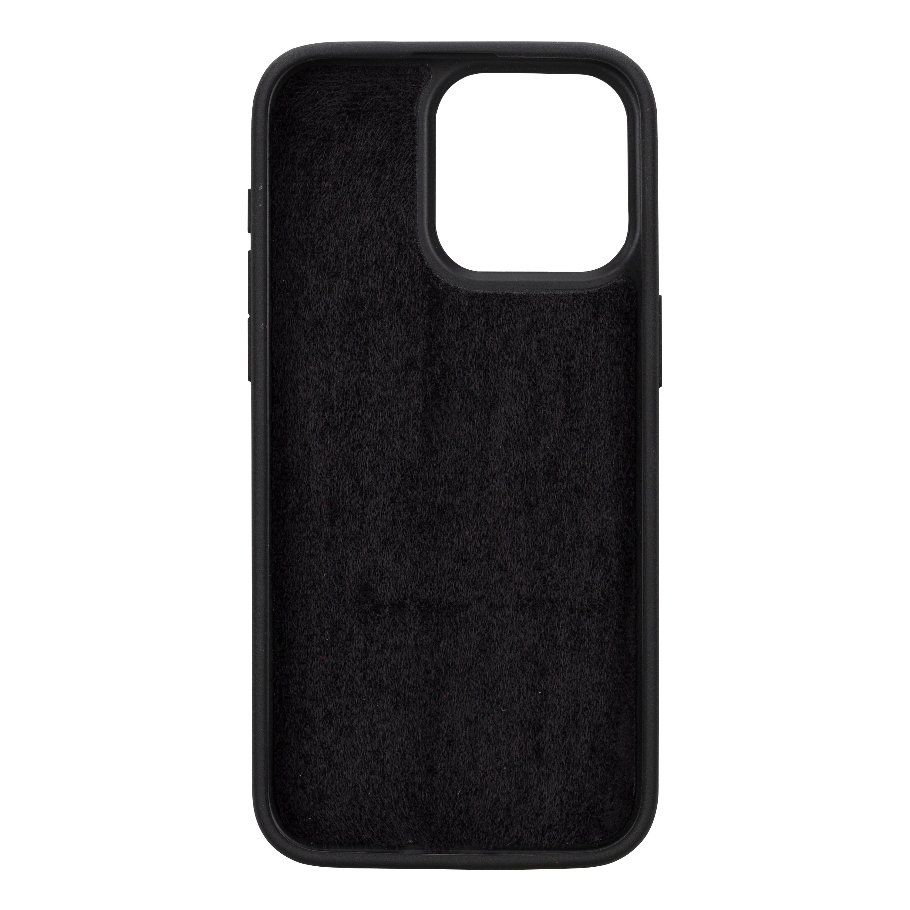 Schwarze Magnetische Ledertasche für iPhone 15 Pro Max (6,7 Zoll)