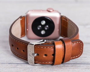 Leder Braun Band für Apple Watch