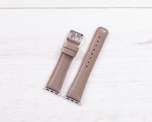 Leder Nerz Farbe Band für Apple Watch