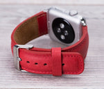 Leder Rotes Band für Apple Watch