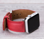 Leder Rotes Band für Apple Watch