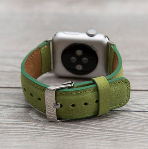 Leder Grünes Band für Apple Watch