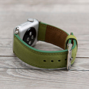 Leder Grünes Band für Apple Watch